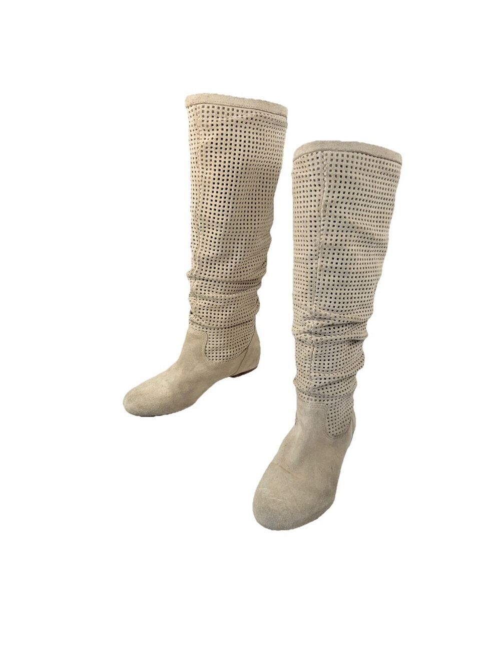 UGG Abilene slouched boots size 5 beige suede